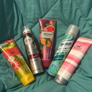 Bath and Body Works Lotion and Dry Shampoo Bundle